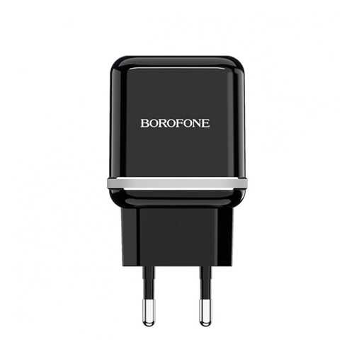 Сетевое зарядное устройство Borofone BA25A 2USB 2.4A Black в Связной