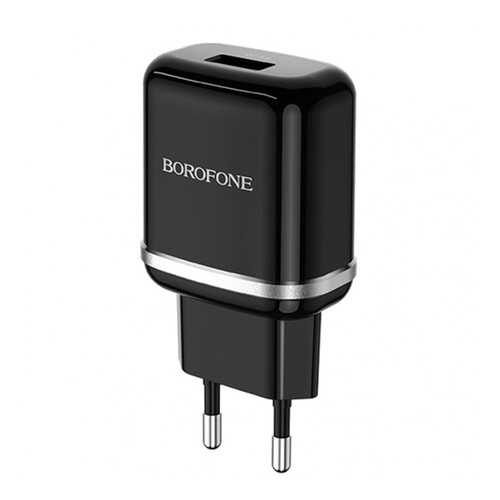 Сетевое зарядное устройство Borofone BA36A 1USB 3A Black в Связной