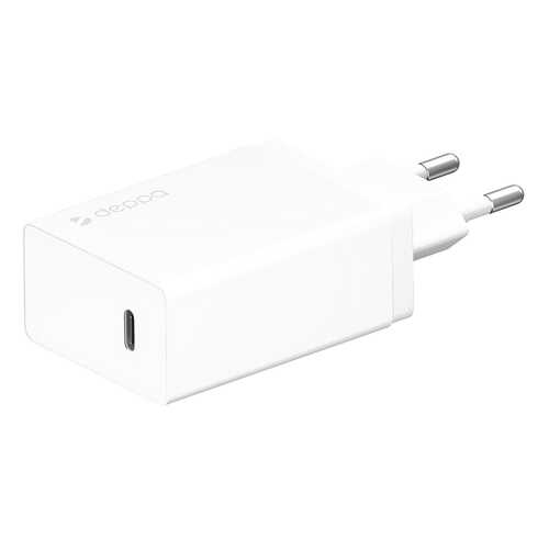 Сетевое зарядное устройство Deppa Power Delivery USB type-C 3A White в Связной