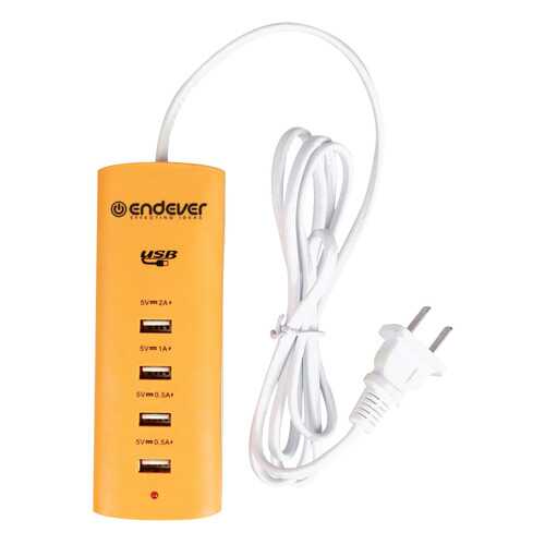 Сетевое зарядное устройство Endever MasterCharger-200 4 USB 4A Orange в Связной