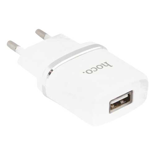 Сетевое зарядное устройство Hoco C11 Smart Dual 1 USB 1A White в Связной