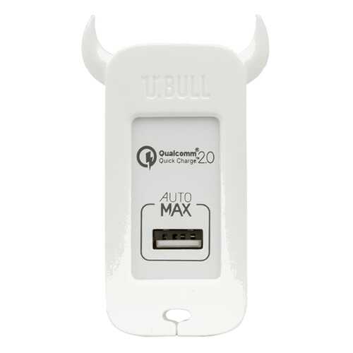 Сетевое зарядное устройство MoMax U.Bull 1 USB 2,4A White в Связной