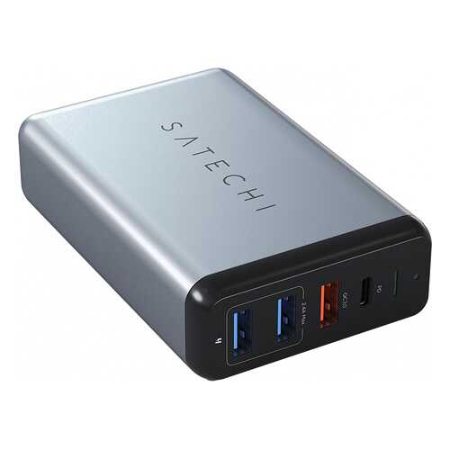 Сетевое зарядное устройство Satechi Travel 3 USB/USB Type-C 3,4A Space Gray в Связной