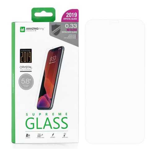 Защитное стекло AMAZINGthing SupremeGlass Extra Hard 0.33mm для Apple iPhone X в Связной