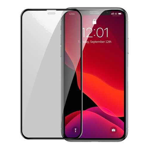 Защитное стекло Baseus Curved Privacy для iPhone X/Xs/11 Pro Black в Связной