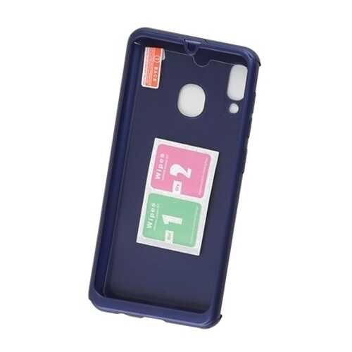 Защитное стекло Fashion Case 360 Protect Case Blue для смартфона Samsung Galaxy A30 (2019) в Связной