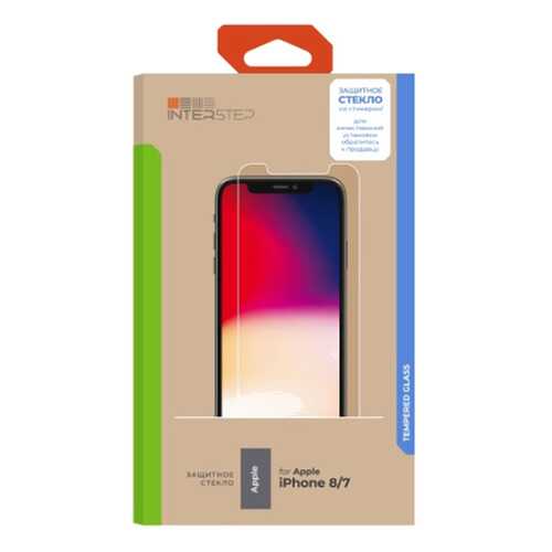 Защитное стекло InterStep для Apple iPhone 7/iPhone 8 (IS-TG-IPHON8UNI-UA3B202) в Связной