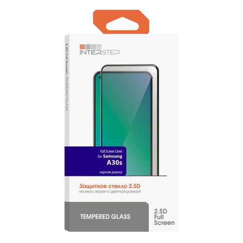 Защитное стекло InterStep FSC для Galaxy A30s Black в Связной