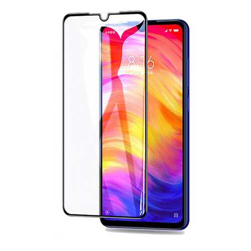 Защитное стекло на весь экран полноклеевое для Xiaomi Redmi Note 8 Pro черное в Связной