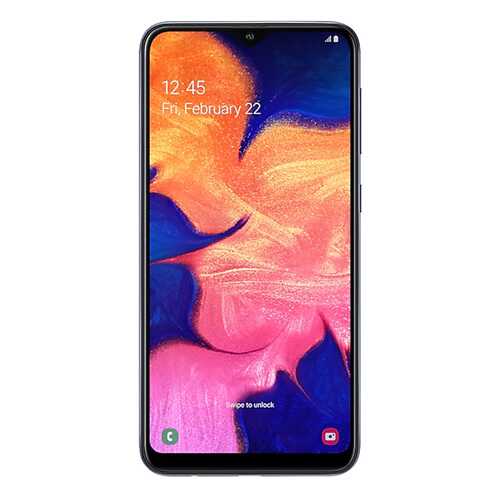 Защитное стекло Zibelino для Samsung A10 (A105) Black в Связной