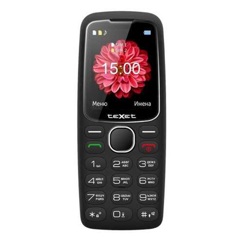 Мобильный телефон teXet TM-B307 Black в Связной