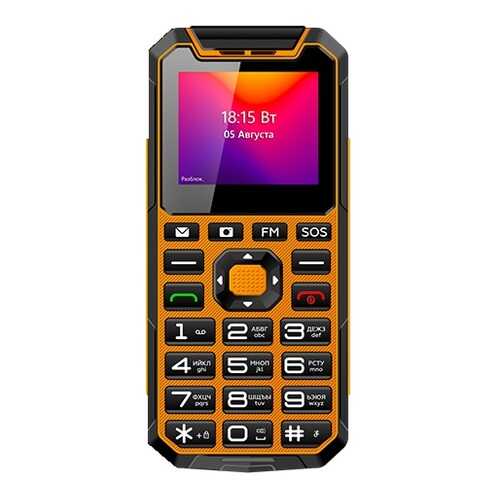 Мобильный телефон BQ 2004 Ray Black/Orange в Связной