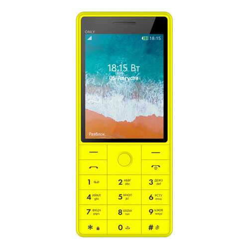 Мобильный телефон BQ 2815 Only Yellow в Связной