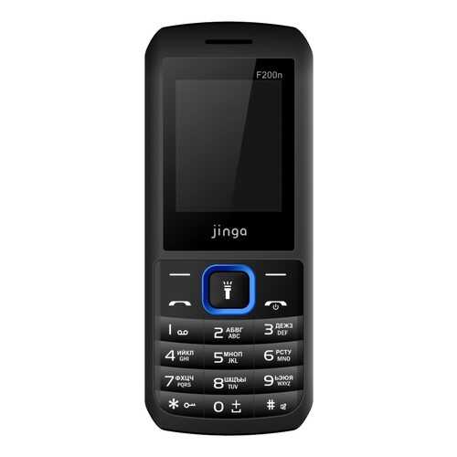 Мобильный телефон Jinga Simple F200n Black/Blue в Связной