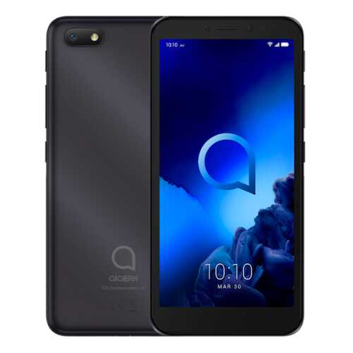 Смартфон Alcatel 1V 2019 2/16Gb Duos Anthracite Black (5001D) в Связной