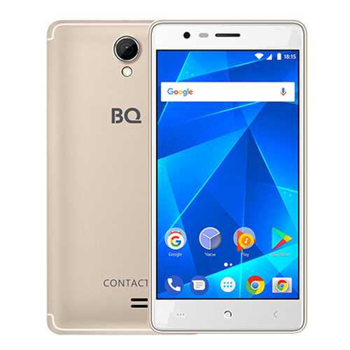 Смартфон BQ BQ-5001L Contact 8Gb Gold в Связной