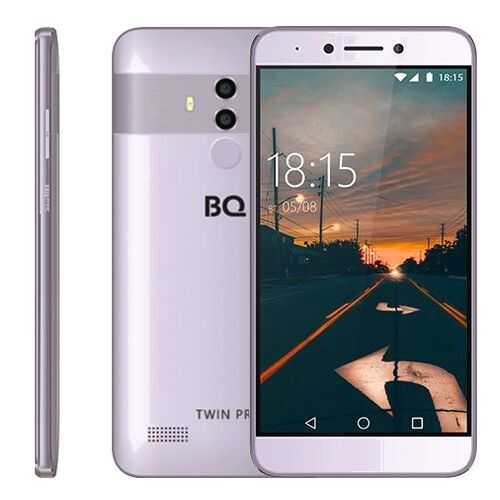 Смартфон BQ BQ-5517L Twin Pro Grey в Связной