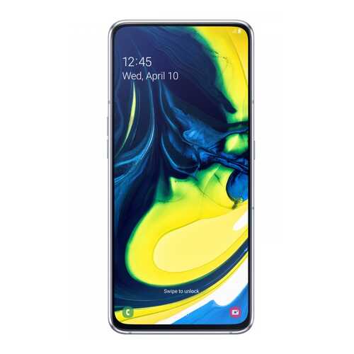 Смартфон Samsung Galaxy A80 (2019) 128Gb Silver (SM-A805F) в Связной